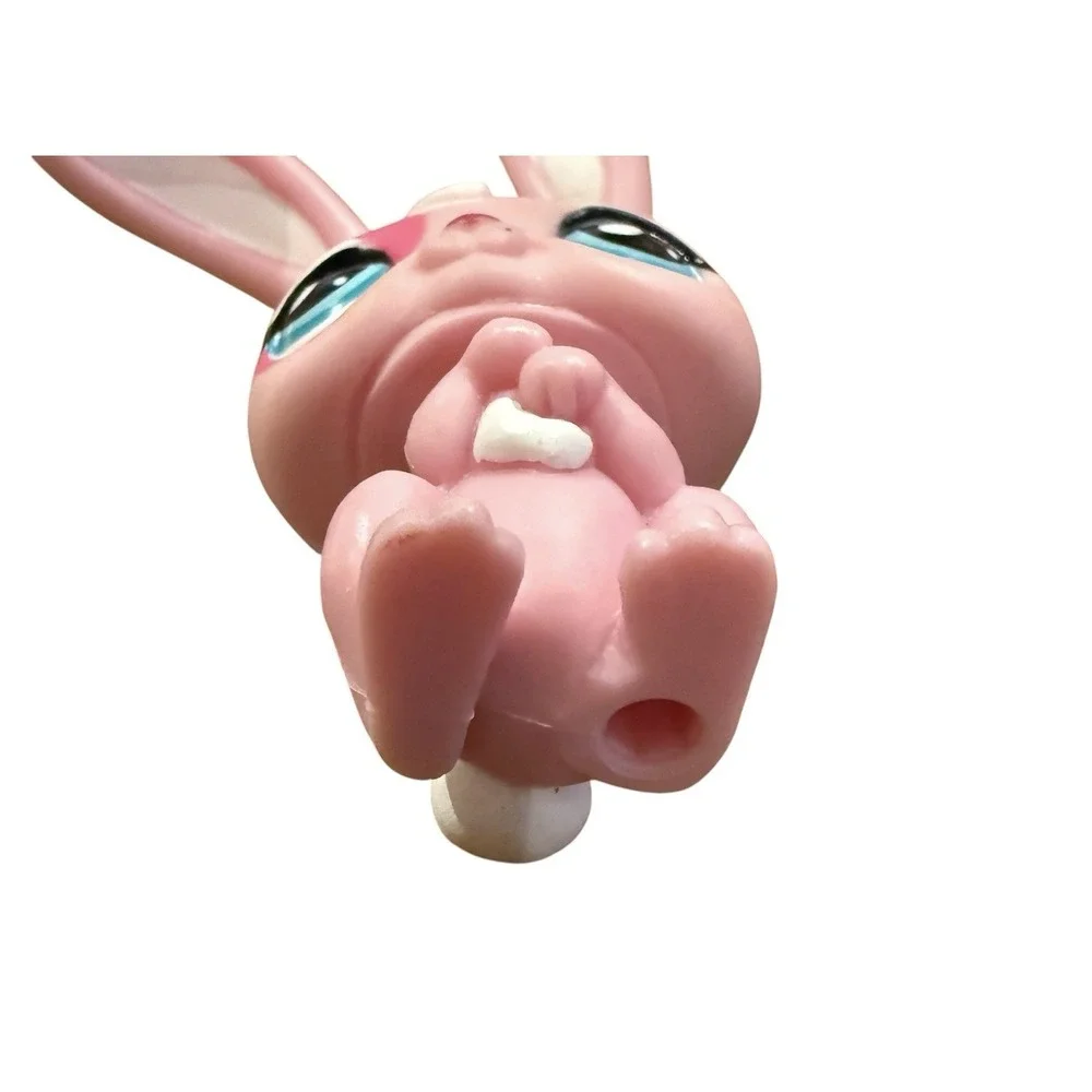 Littlest Pet Shop LPS G2 #1966 Pink Rabbit Heart Eye Nintendo DS Authentic
